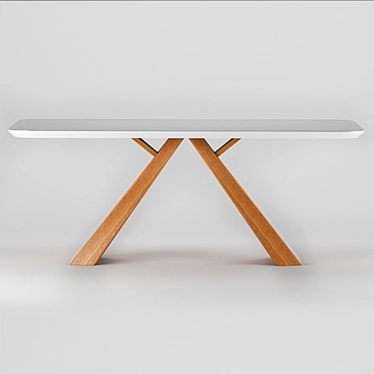 Modern Carol Table: Elegant and Functional 3D model image 1 