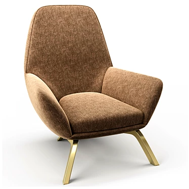 Modern Ergonomic Chair 2013 3D model image 1 
