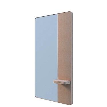 Elegant Smart Mirror Mia 3D model image 1 