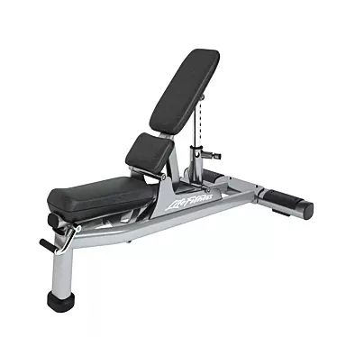 Versatile Life Fitness Bench 3D model image 1 