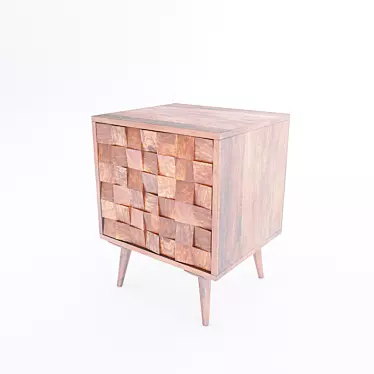 Zara Home Wooden Bedside Table