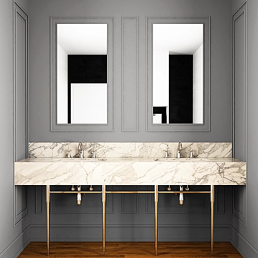 Fir Melrose 22122351000 Bathroom Faucet 3D model image 1 