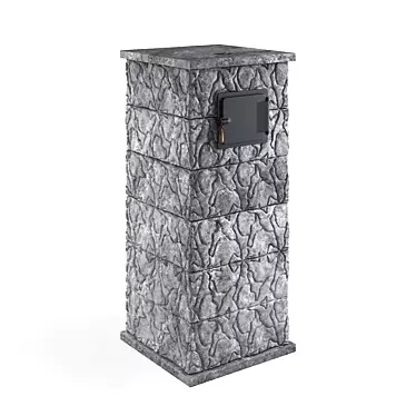 OM Sauna Stove Talc 03: Powerful Heat for Your Sauna 3D model image 1 