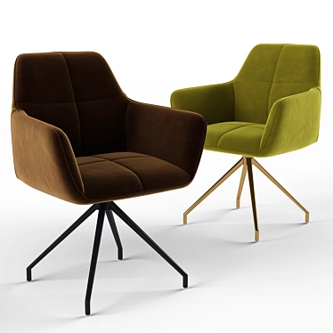 Modern Kingscross Chair: Stylish & Versatile 3D model image 1 