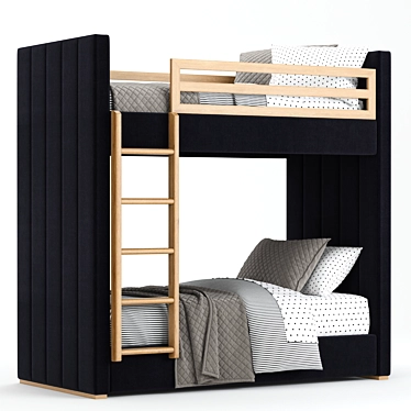 Carver Bunk Bed 3D model image 1 