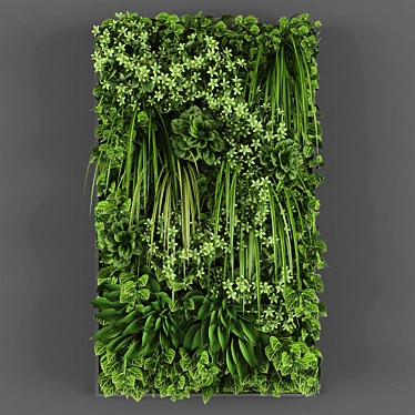 GreenWall Vertical Garden Kit 3D model image 1 