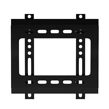 Universal Swivel TV Mount Bracket 3D model image 1 