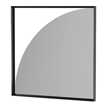 Elegant Cassina Mirror 3D model image 1 