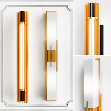 Modern Wall Sconce Collections 3D model image 1 