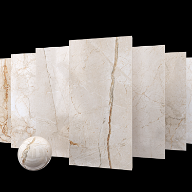 Marble Quest Ivory Set 3D model image 1 