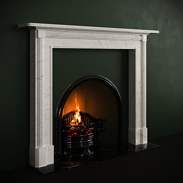 Chesneys Albany Regency Fireplace 3D model image 1 