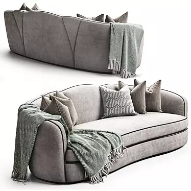 Elegant Classic Sofa: Josephine 3D model image 1 