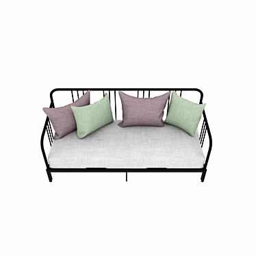 IKEA Fyresdal Bed - Space-saving Sofa Bed 3D model image 1 