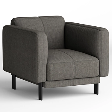 Elegance Meets Comfort: Natuzzi Levante 3D model image 1 