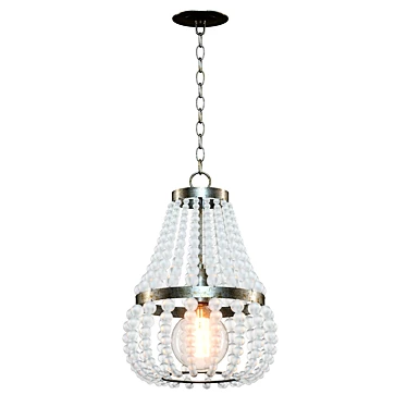 Elegant Genevieve Chandelier - Illuminate with Style 3D model image 1 