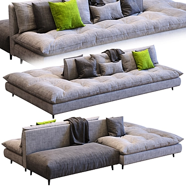 Modern Bonaldo AVARIT Sofa 3D model image 1 