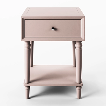 Siobhan Storage Accent Table 3D model image 1 