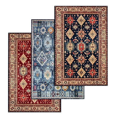 Luxury Carpet Set 612 3D model image 1 