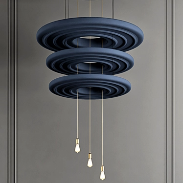 Buzzidonut Ceiling Sound-Isolating Pendant 3D model image 1 