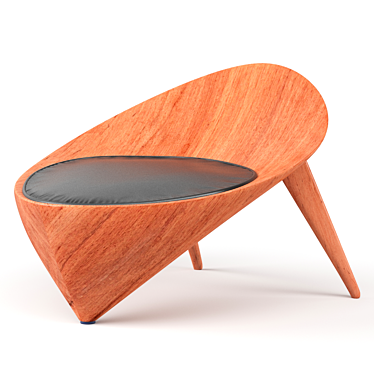 Circular Lounge Chair 2.0 3D model image 1 