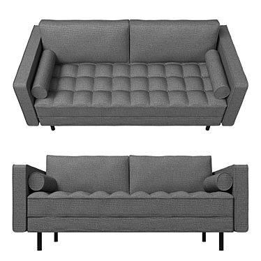 La Forma Sofa Debra: Elegant & Stylish 3D model image 1 