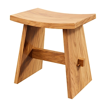 Zara Home - The wooden stool in the style of rustic