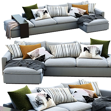 Indera Weeknd Sofa 3D model image 1 