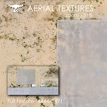 Aerial Terrain Texture Package 3D model image 1 