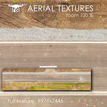 Aerial Terrain Texture 3D model image 1 