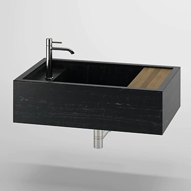 Portobello-inspired MINI Washbasin 3D model image 1 