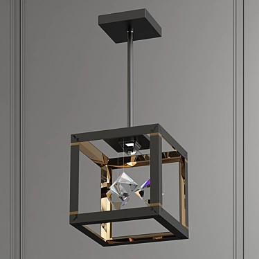 Fyra Suspension Light - Modern 3D Design 3D model image 1 