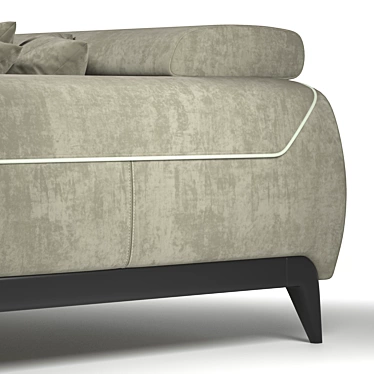 Cinephile Sofa: An Elegant Choice 3D model image 1 