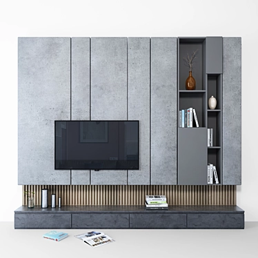 Tv wall set_ 11