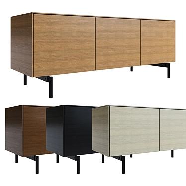 Meridiani Verner Storage: Modern & Stylish Chests 3D model image 1 