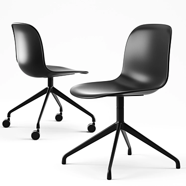 Arrmet Máni Plastic Chair 3D model image 1 