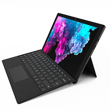  Sleek and Versatile Surface Pro 6 3D model image 1 