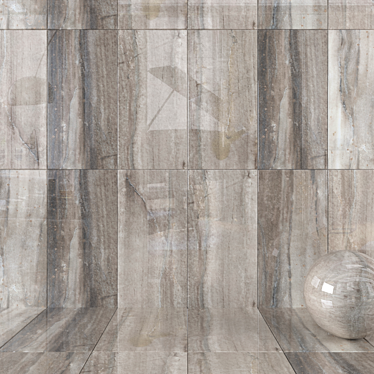 Evolution Earth Wall Tiles 3D model image 1 