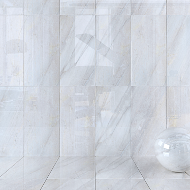 Evolving Ice Wall Tiles 3D model image 1 