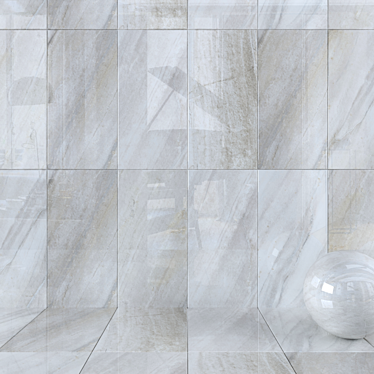 Evolution Sand Wall Tiles 3D model image 1 