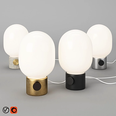 Modern Minimalist Design JWDA Table Lamp 3D model image 1 