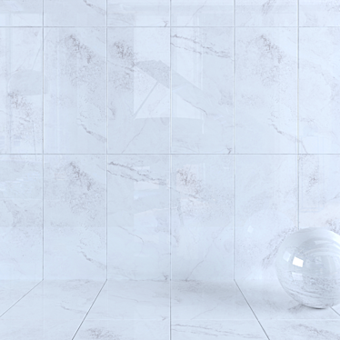 Kolomb Gray Wall Tiles: HD Textures for Stunning Walls & Floors 3D model image 1 