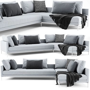 Eilersen Plano Modern Sofa 3D model image 1 