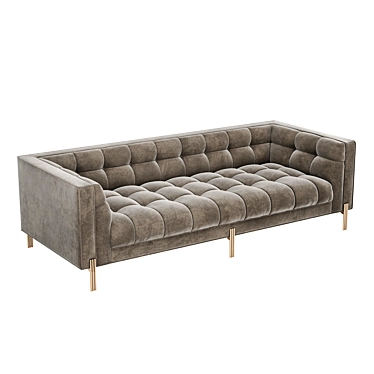 Luxurious Sienna Sofa by Eichholtz 3D model image 1 