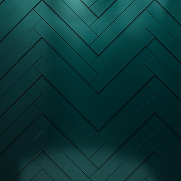 Deep Blue Chevron 40x80 Tile 3D model image 1 