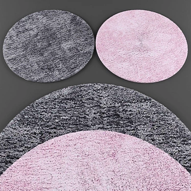 Round Rugs Collection 129 3D model image 1 