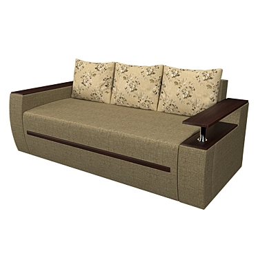 Tokyo Sofa: Modern Comfort for Your Home 3D model image 1 