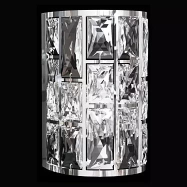 Maytoni Gelid Chrome Wall Lamp 3D model image 1 