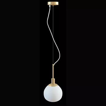 Maytoni Erich Pendant Lamp in Brass 3D model image 1 