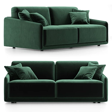 Toronto Sofa: Stylish & Comfortable 3D model image 1 