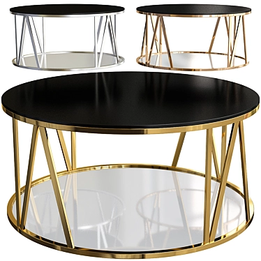 Alvaro Line 900mm Coffee Table 3D model image 1 